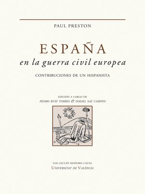 cover image of España en la guerra civil europea